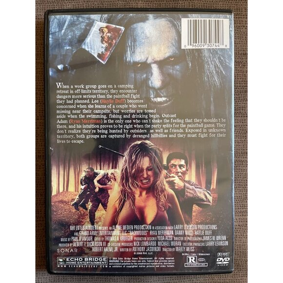 Backwoods - DVD - Haylie Duff Ryan Merriman Marty Weiss - Horror - Picture 2 of 4